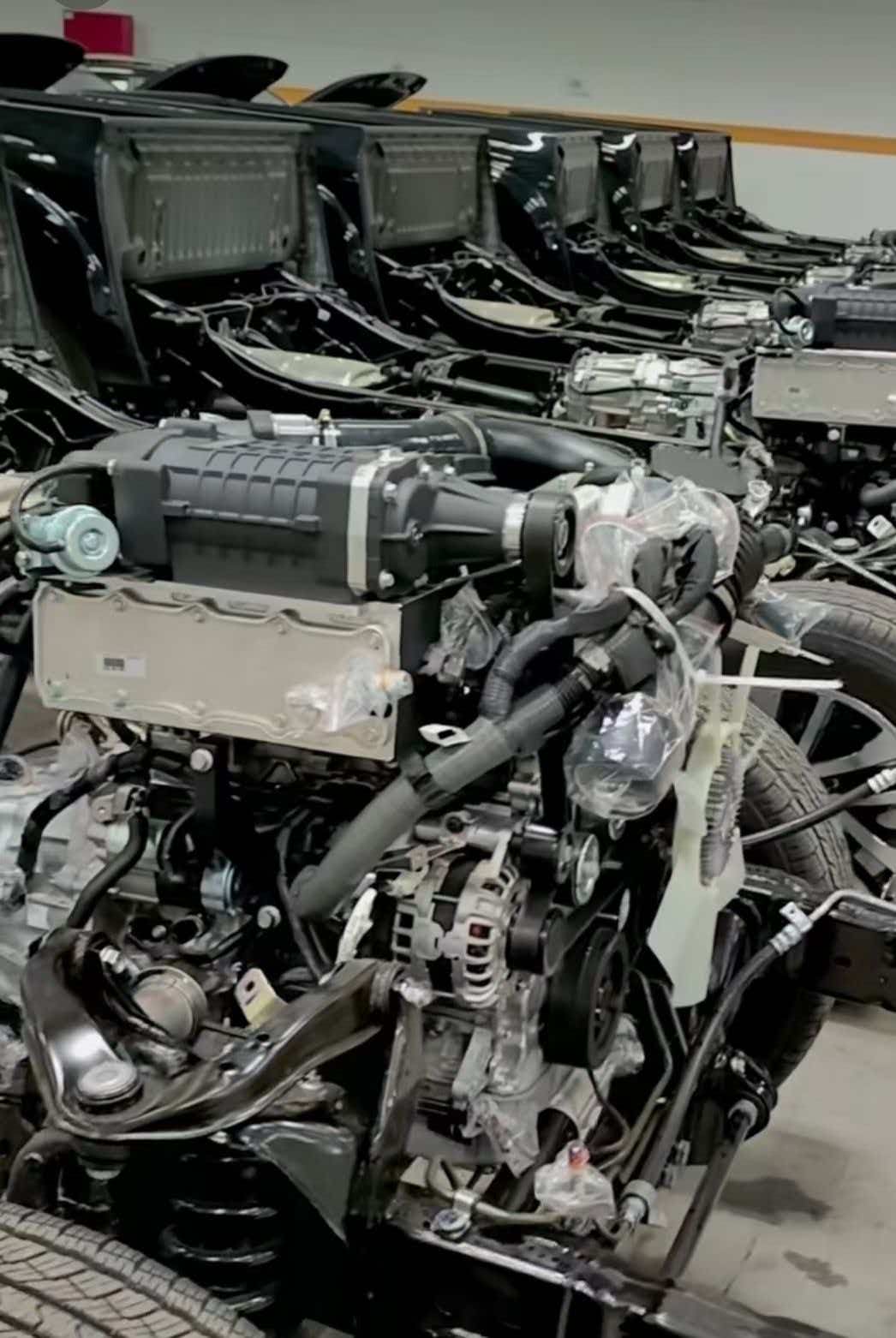 OEM supercharger products prepared for project review