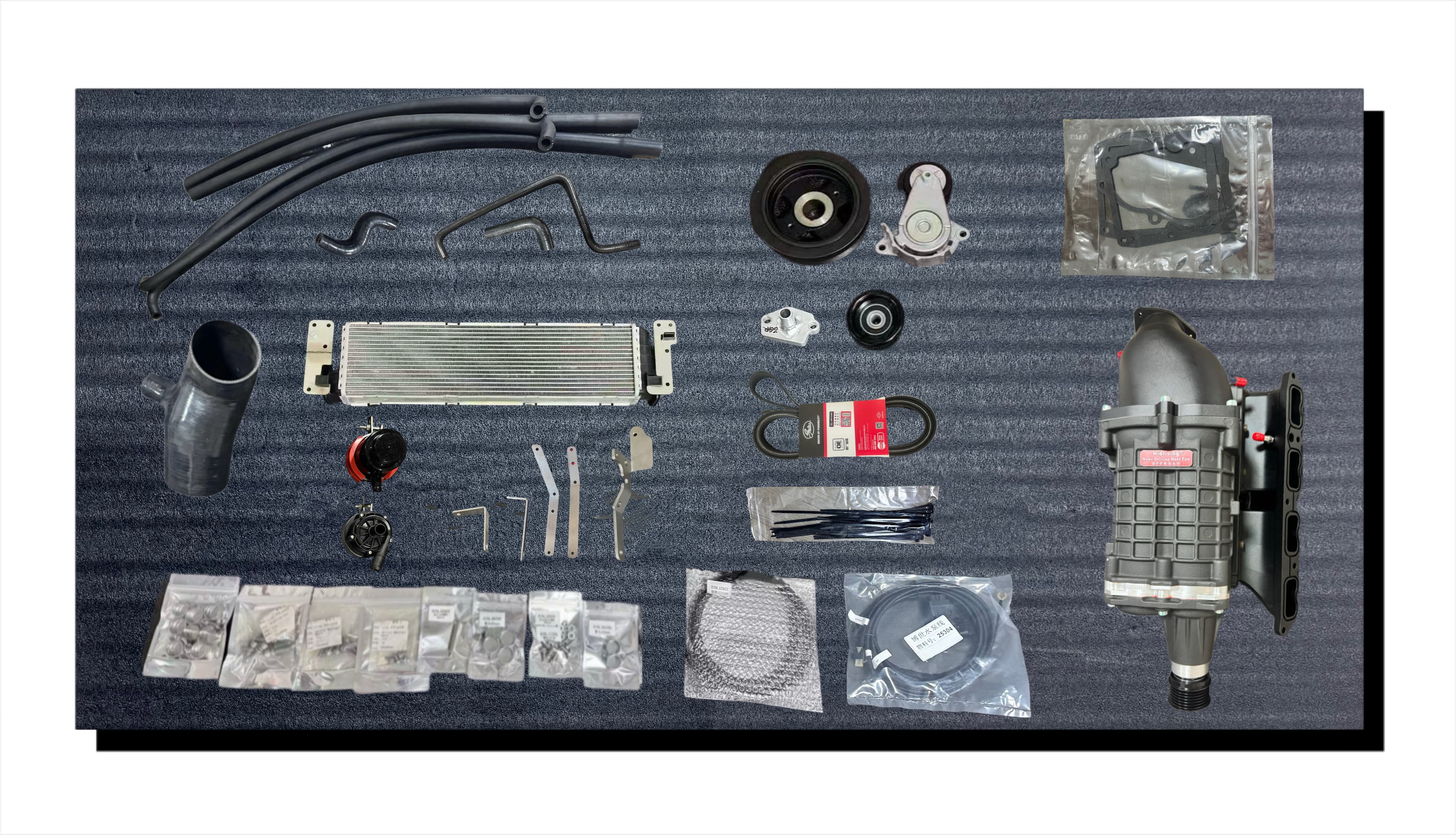 Toyota Sienna A25 2.5L naturally aspirated supercharger kit