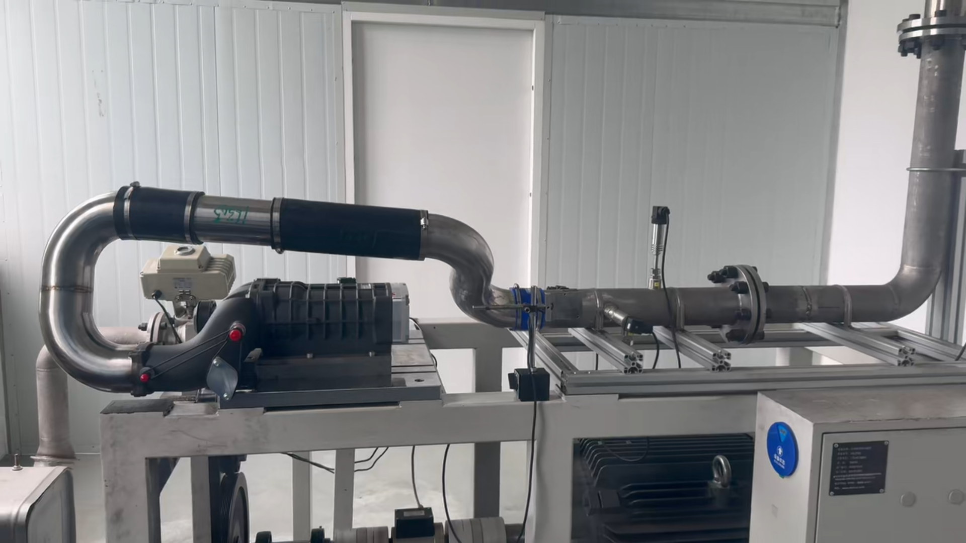 Supercharger performance test bench